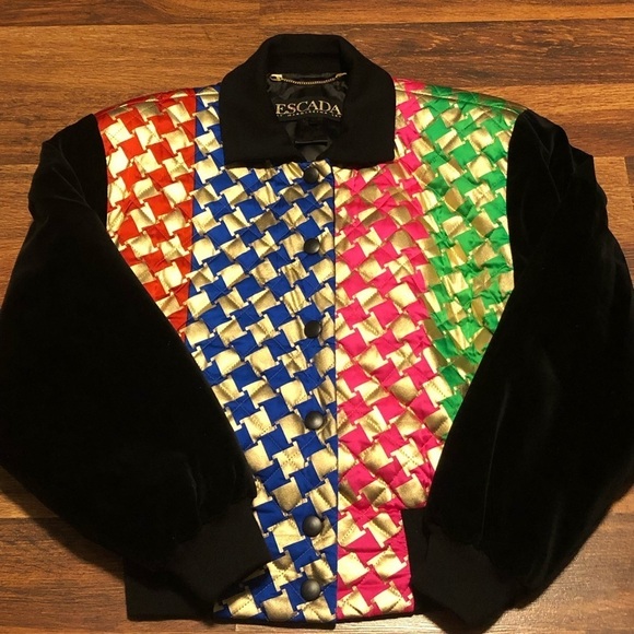 COPY - Beautiful Vintage Escada bomber jackets! - Picture 1 of 3